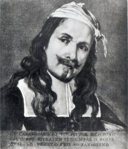 Önarckép alkotó: Michelangelo Merisi Caravaggio